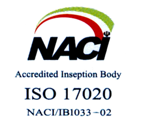 Certificate of approval of the inspection body