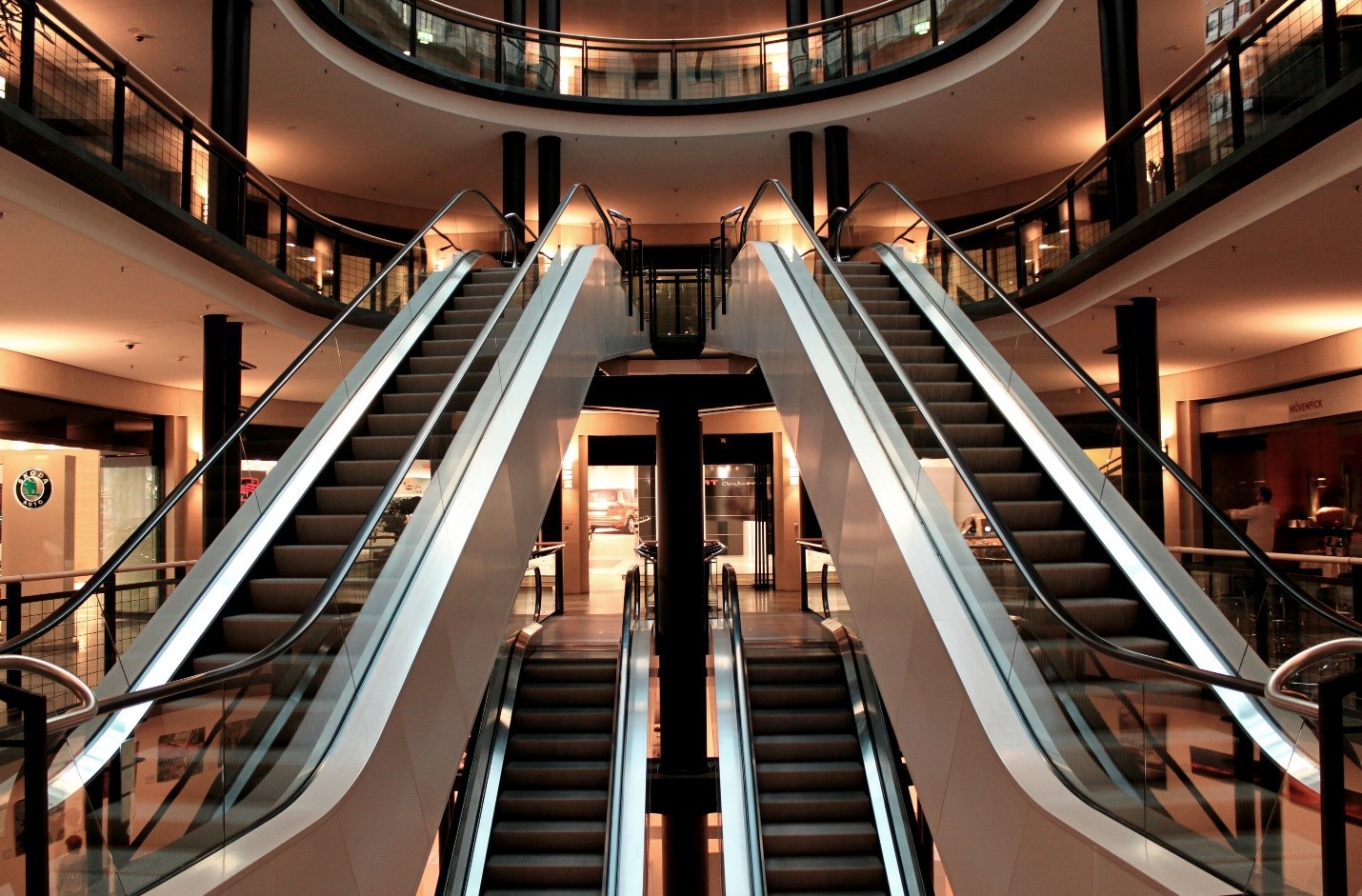 Commercial electric staircase