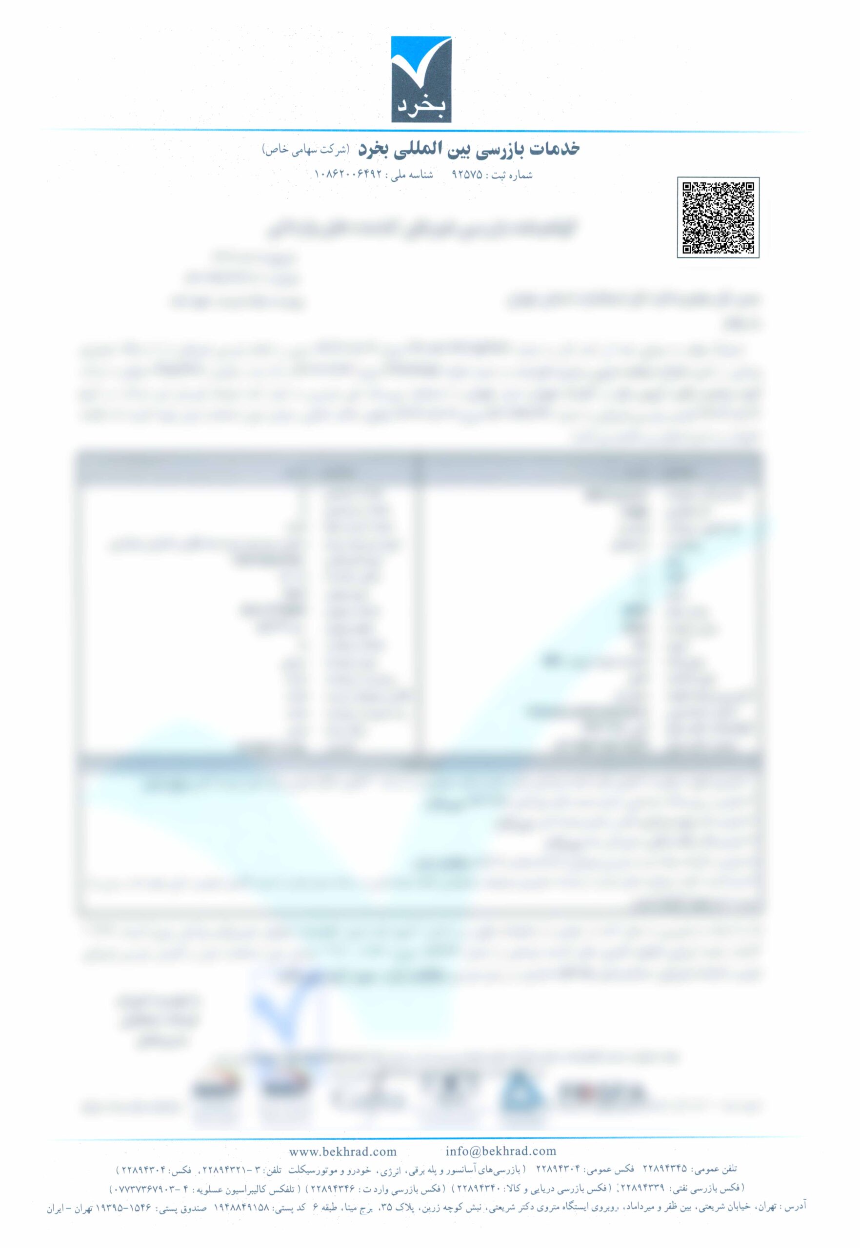 ارتقای امنیت گواهینامه های بازرسی بخرد